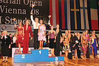 Георги Ганев и Вероника Гаджева на Austrian Open 2008